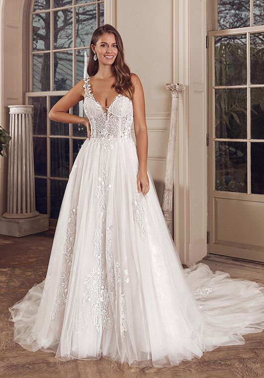 Justin Alexander Aurora Ball Gown Wedding Dress - 2