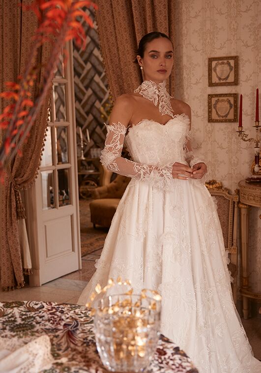Soft flow by Ricca Sposa Atelier Margrethe 25-010(3) A-Line Wedding Dress - 3