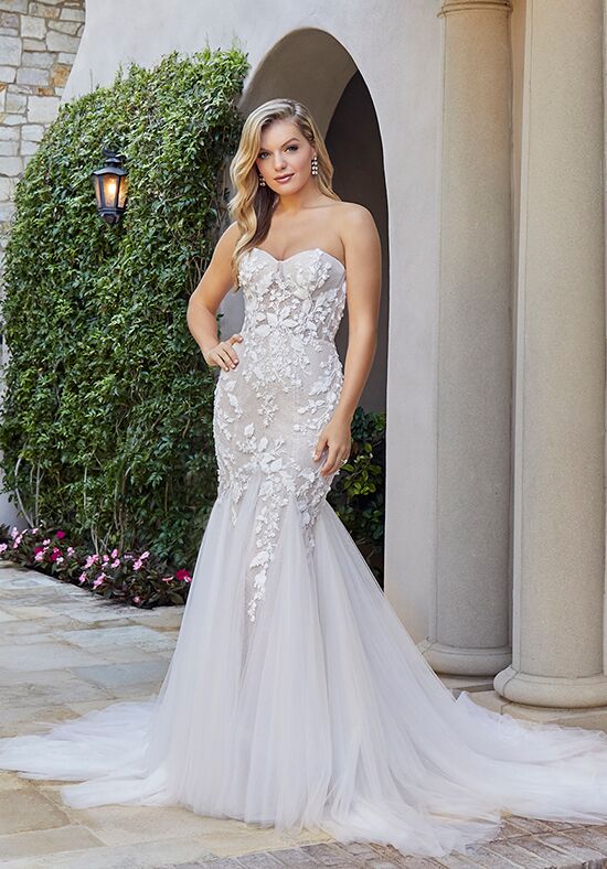 Casablanca Bridal Style 2441 Paisley Mermaid Wedding Dress - 1