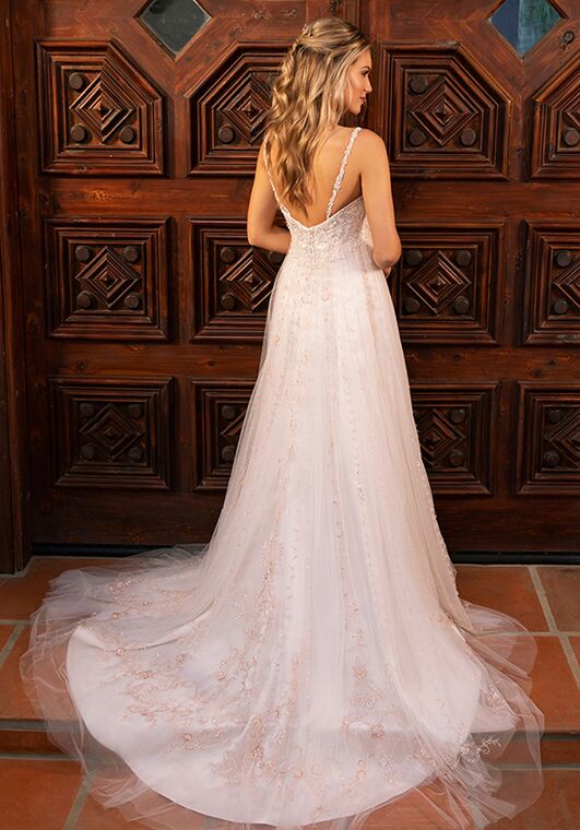 Casablanca Bridal 2381 Demi Ball Gown Wedding Dress - 2