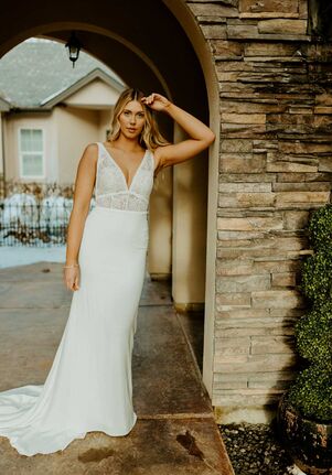Stella York 7717 Column Wedding Dress