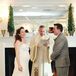 Bride and Groom During Ceremony