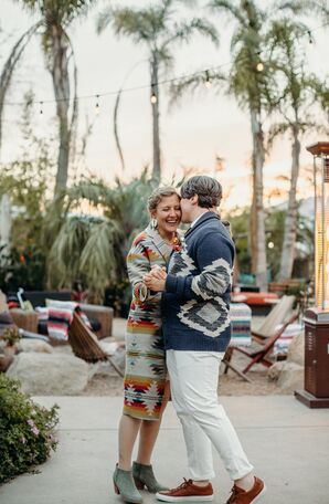 Bohemian Couple at Caravan Outpost in Ojai, California