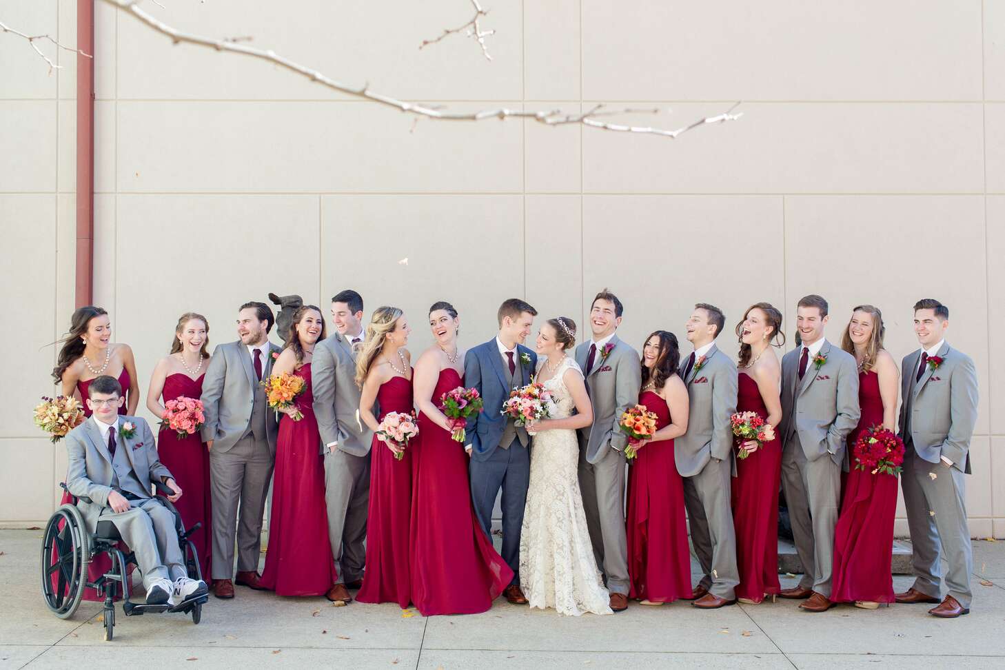 burgundy bridesmaid dresses and groomsmen Burgundy / Wine Wedding Tie Swatch Pack UK – Swagger & Swoon main image 1