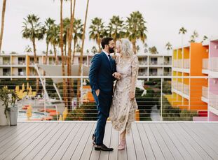 Natasha  and Seth did NYE one better by ringing in the new year with the ultimate bash: their wedding. “Getting married on New Year’s Eve meant there 