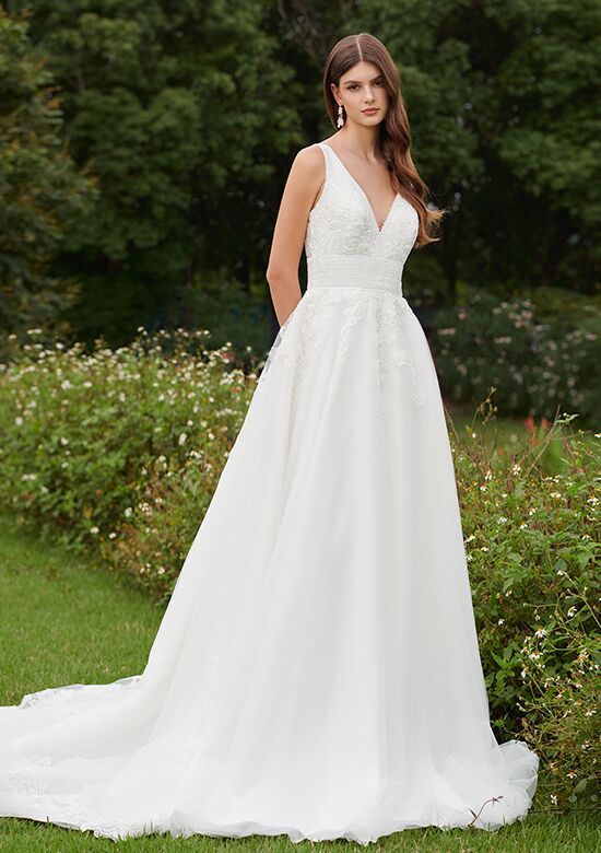 AW Bridal AW FELIPA WEDDING DRESS A-Line Wedding Dress - 1