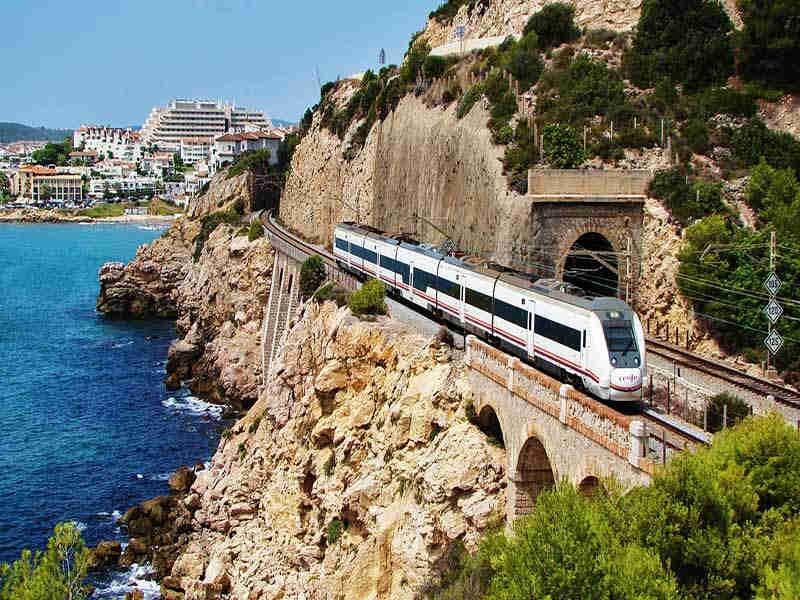 Picture of Scenic Train from Barcelona to Sitges (Rodalies de Catalunya R2)