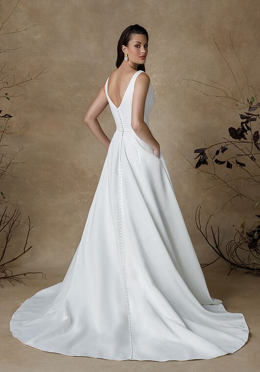 Justin Alexander Grove A-Line Wedding Dress - 2