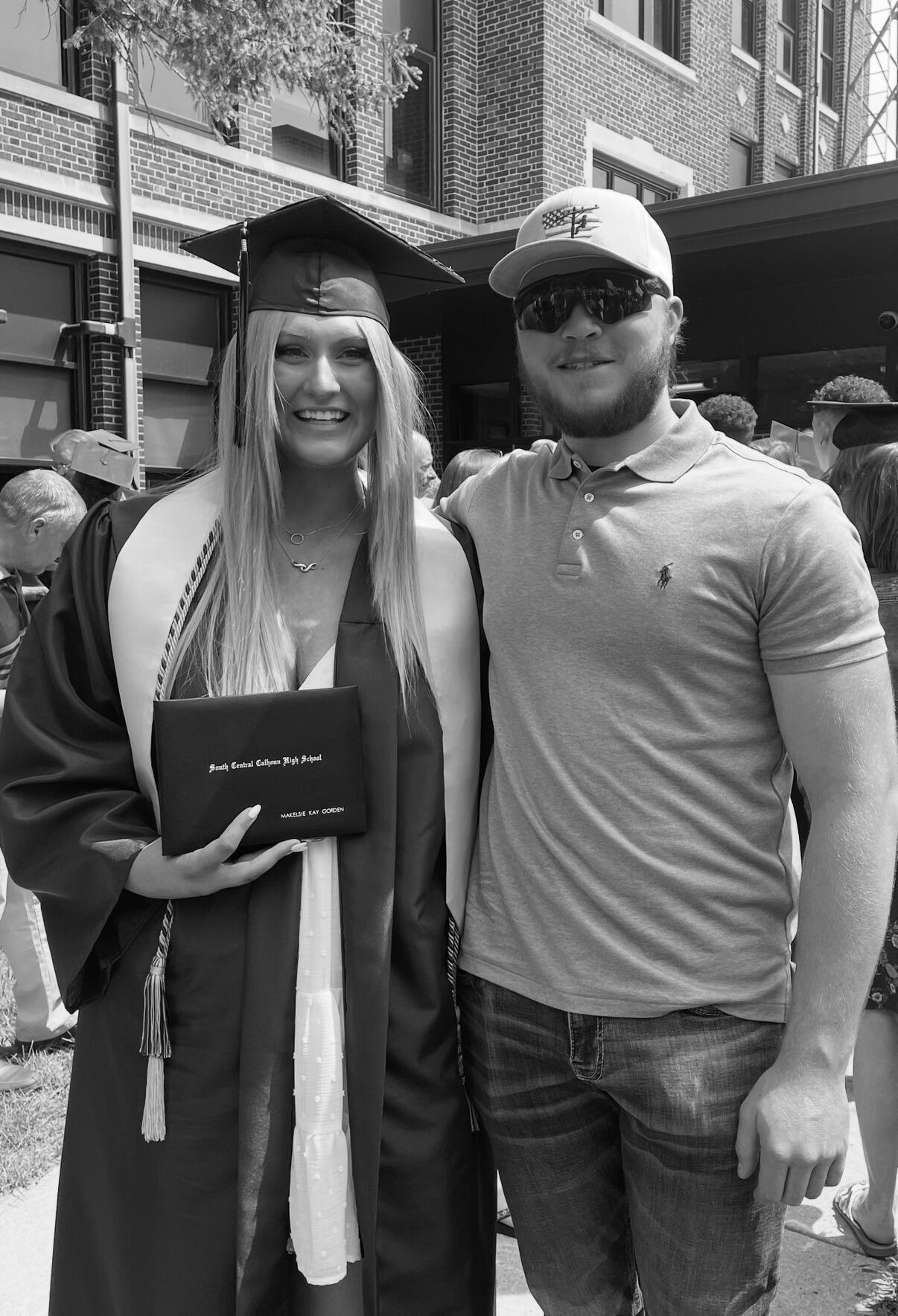 Kelsie's high school graduation