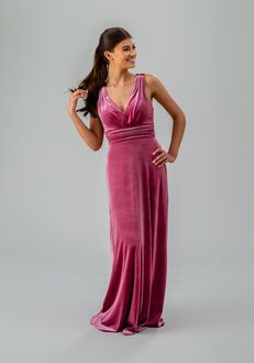 Kennedy Blue Harley V-Neck Bridesmaid Dress