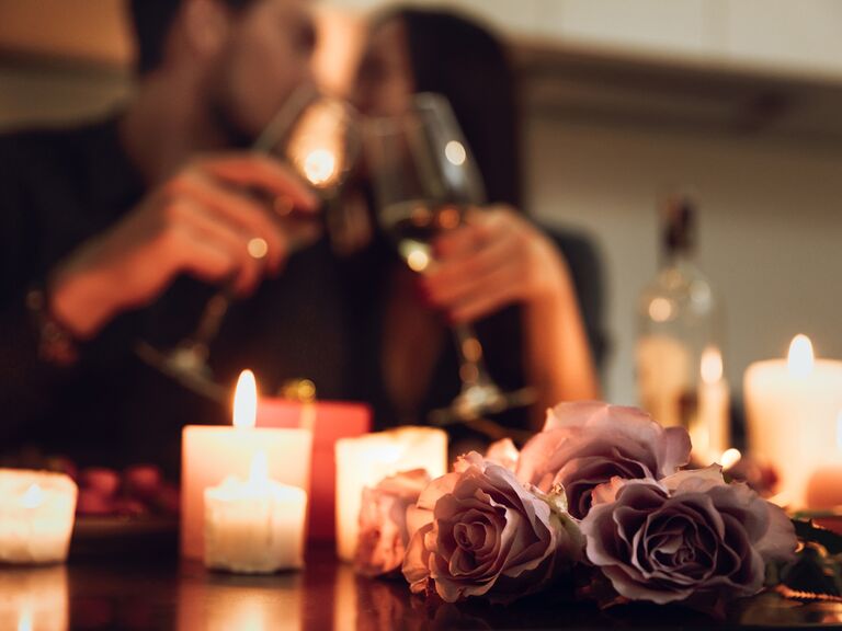 date night at home how to get partner to propose