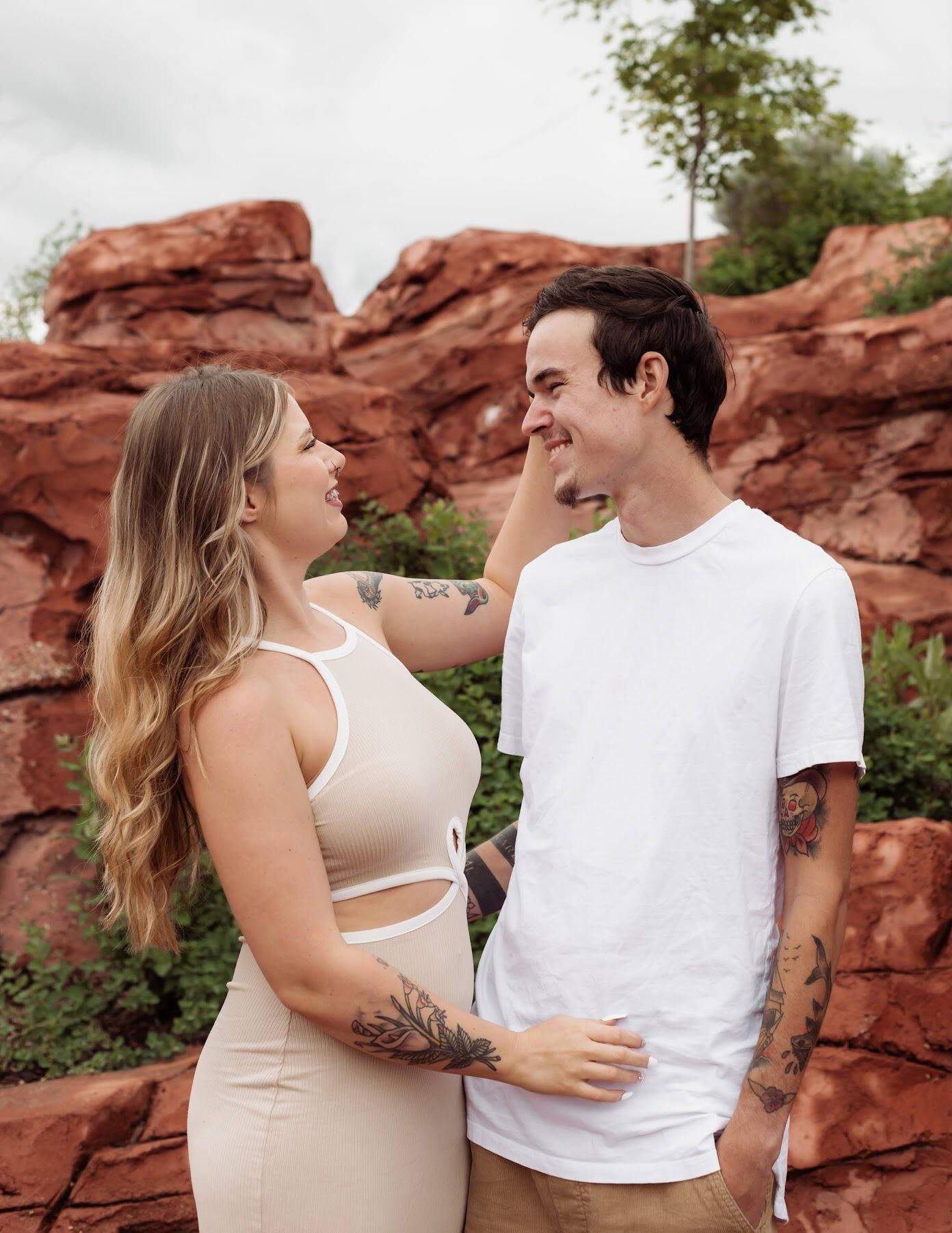 Family photos in Utah, 2022.