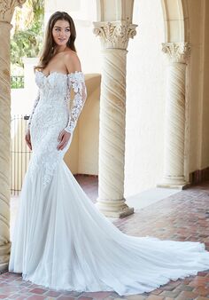 Christina Wu 15830 Trumpet Wedding Dress