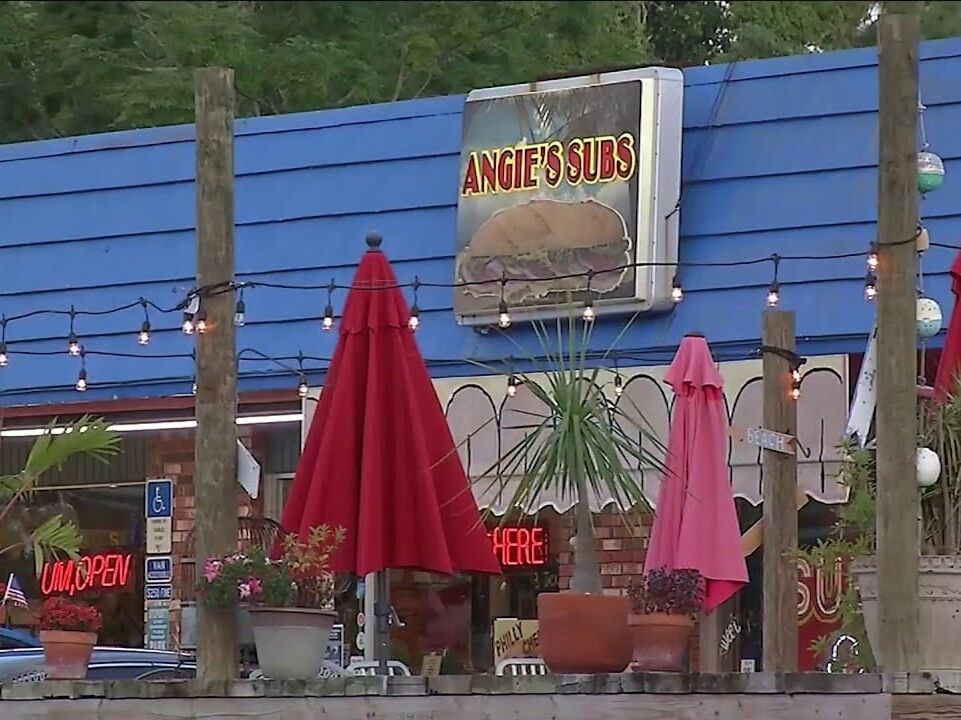 Picture of Lunch at Angie's Subs