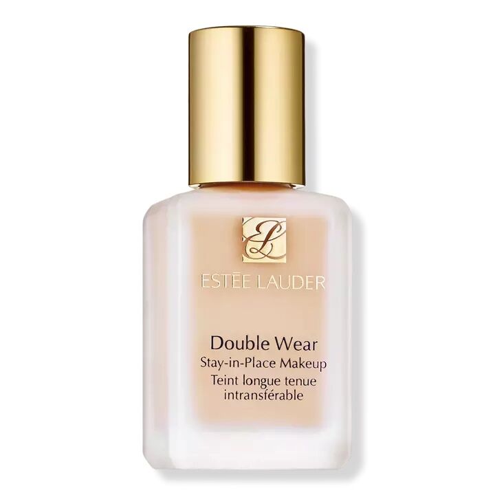 Estee Lauder Double Wear foundation in a glass bottle. 