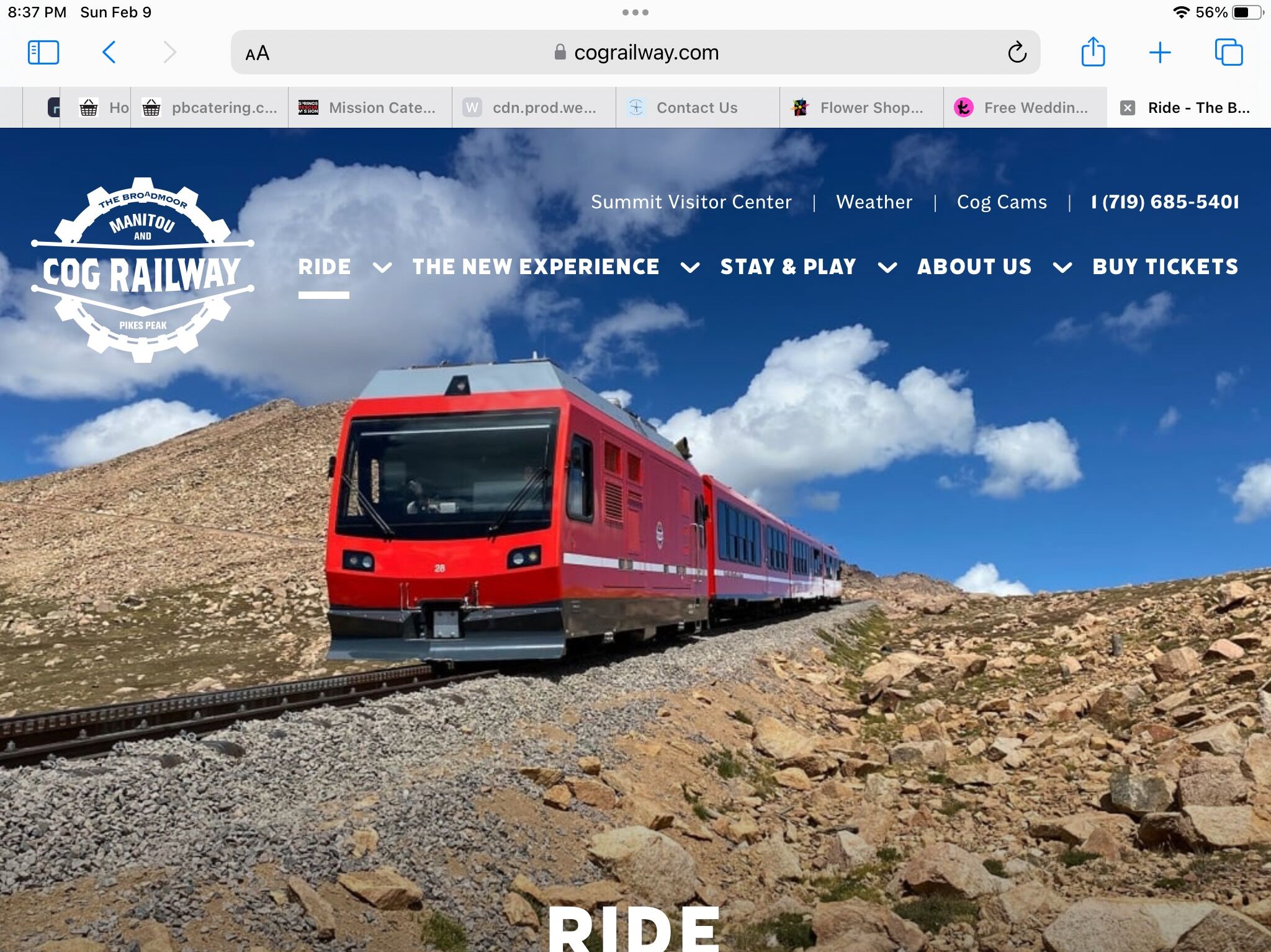 Picture of The Pikes Peak Cog Rail to Pikes Peak