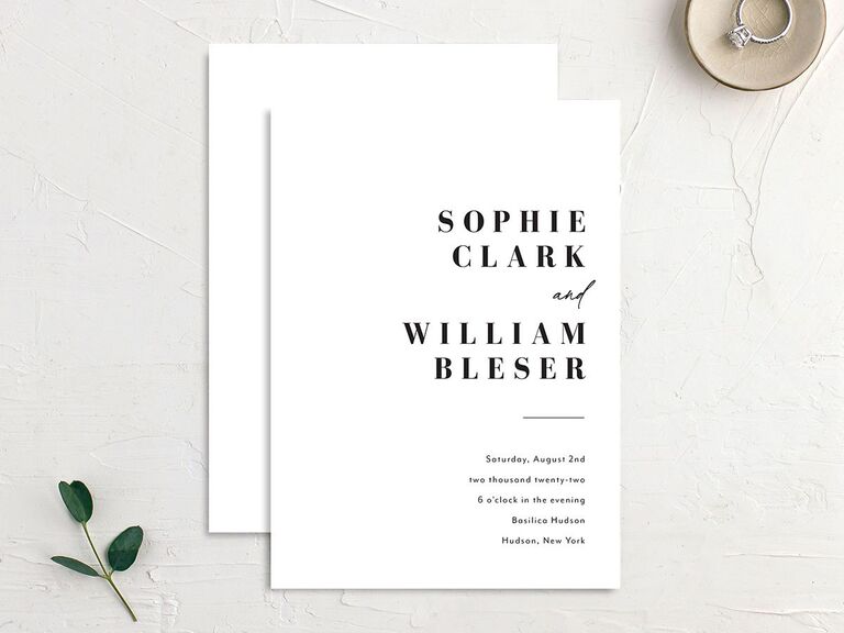 Dream Wedding Invitations Capricorn