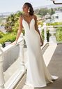 Moonlight Tango T922 Mermaid and Trumpet Wedding Dress - thumbnail - 2