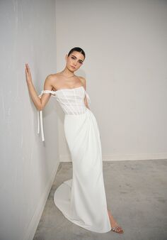 Justin Alexander Signature Cadenza Fit-and-Flare Wedding Dress