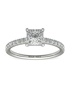 Blue Nile Princess Cut Engagement Ring