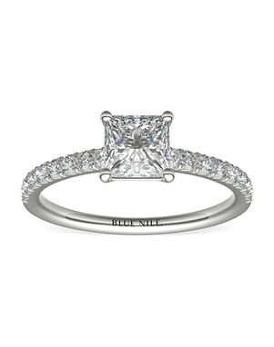 Blue Nile Princess Cut Engagement Ring