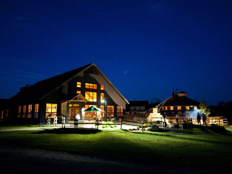 Wedding venue in Warren, Vermont.