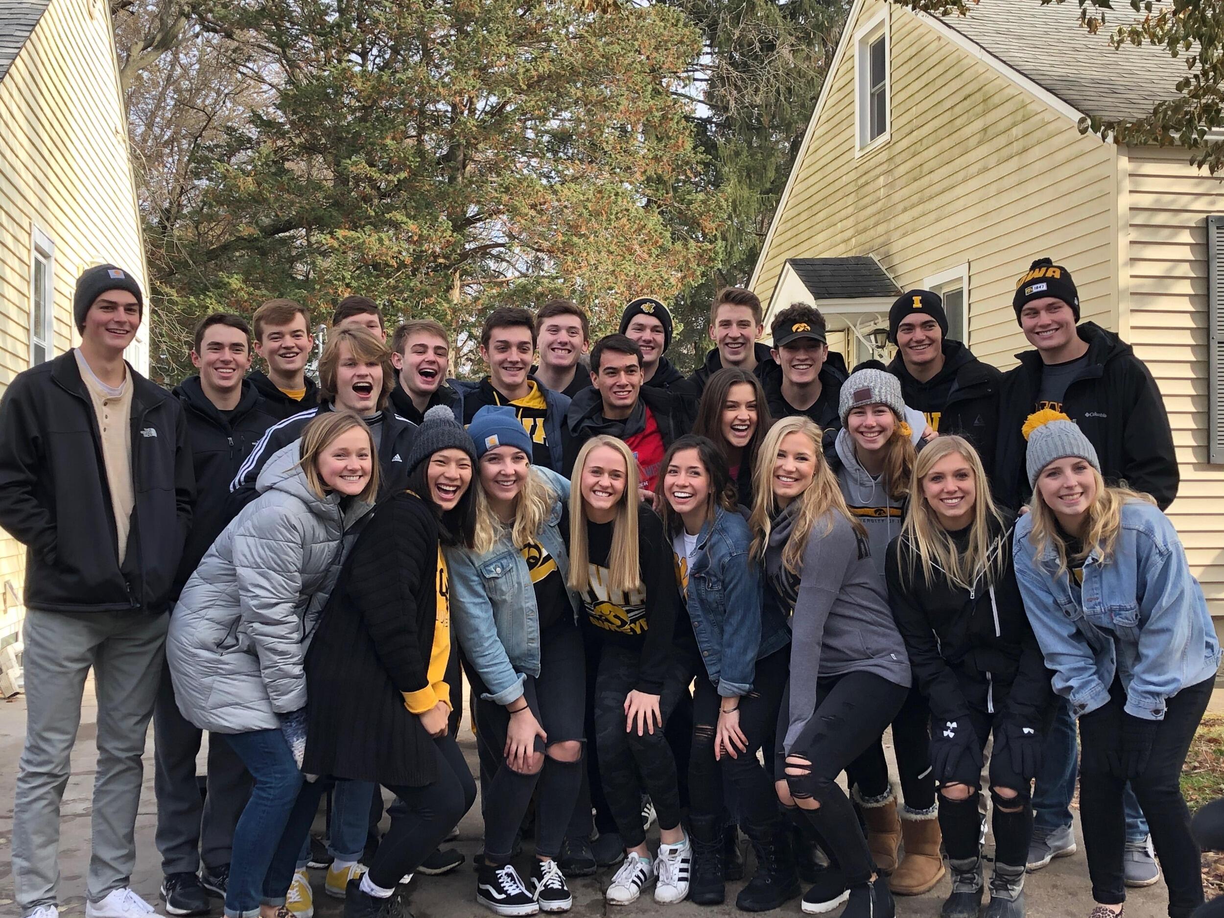 Chris and Hannah met during their Freshman year at University of Iowa through their college ministry Salt Company.