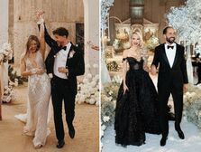 Whitney Simmons wedding photo; Christine Quinn wedding photo