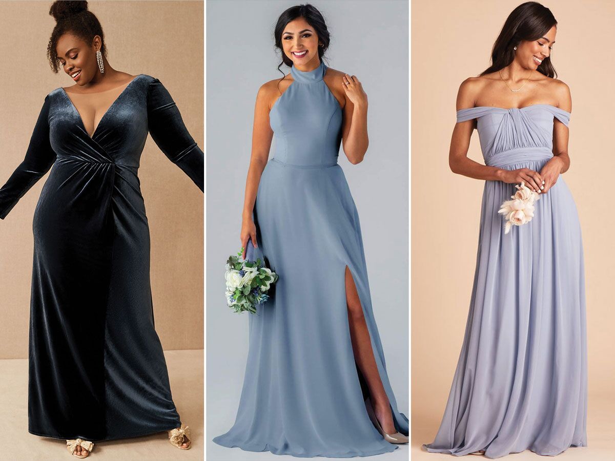 35 Blue Bridesmaid Dresses for Every Style