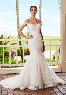 Adrianna Papell Platinum 31223 Mermaid Wedding Dress