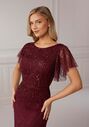 Adrianna Papell Platinum 40418 Bateau Bridesmaid Dress - thumbnail - 2
