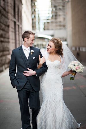 Matthew Christopher Trumpet Wedding Dress