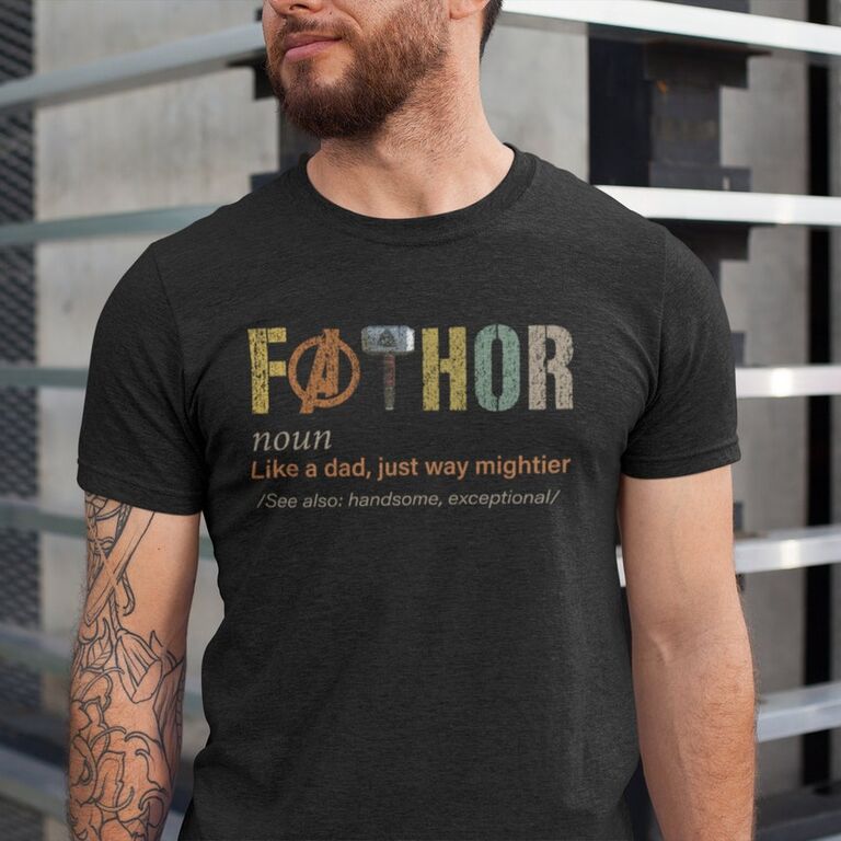 Marvel graphic T-shirt for dad, best Father's Day gifts 2023. 