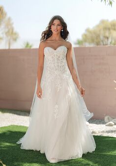 Stella York SY8205 A-Line Wedding Dress