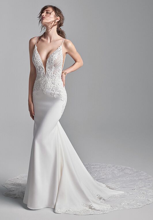 Sottero and Midgley BRACKEN Sheath Wedding Dress - 3