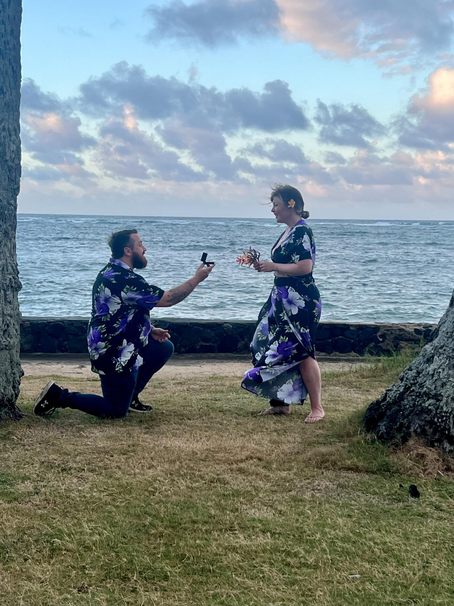 We got engaged!