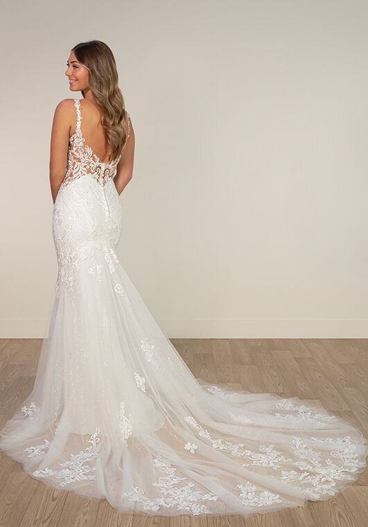 Stella York SY8168 Fit-and-Flare Wedding Dress - 2