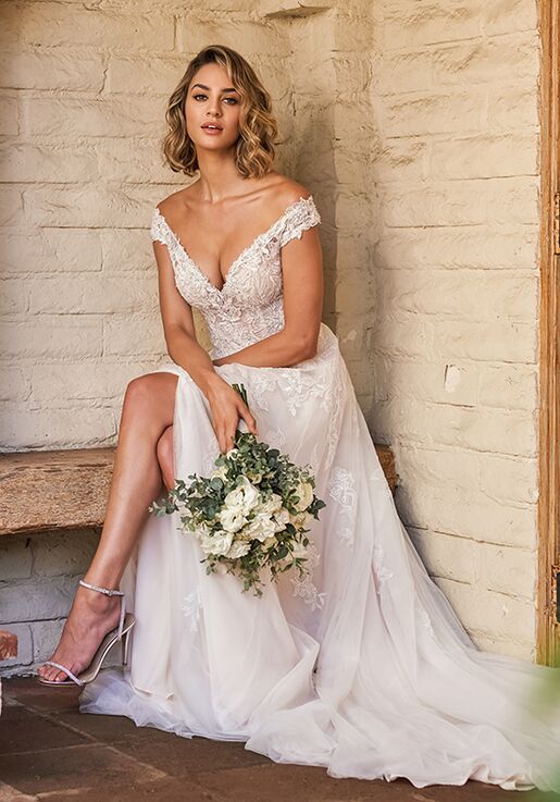 Jasmine Couture T242008 A-Line Wedding Dress - 2