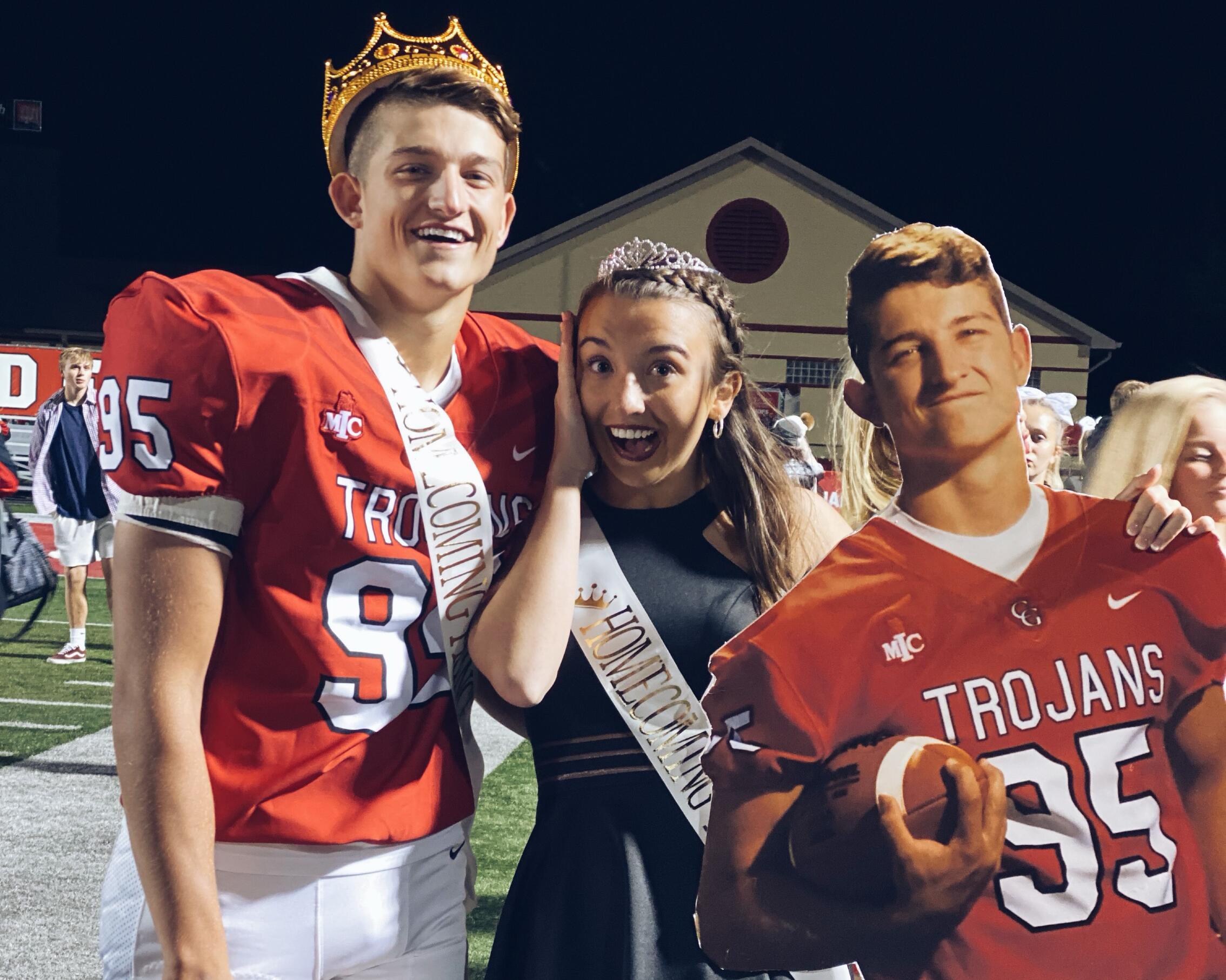 Picture of Homecoming Prince and Princess