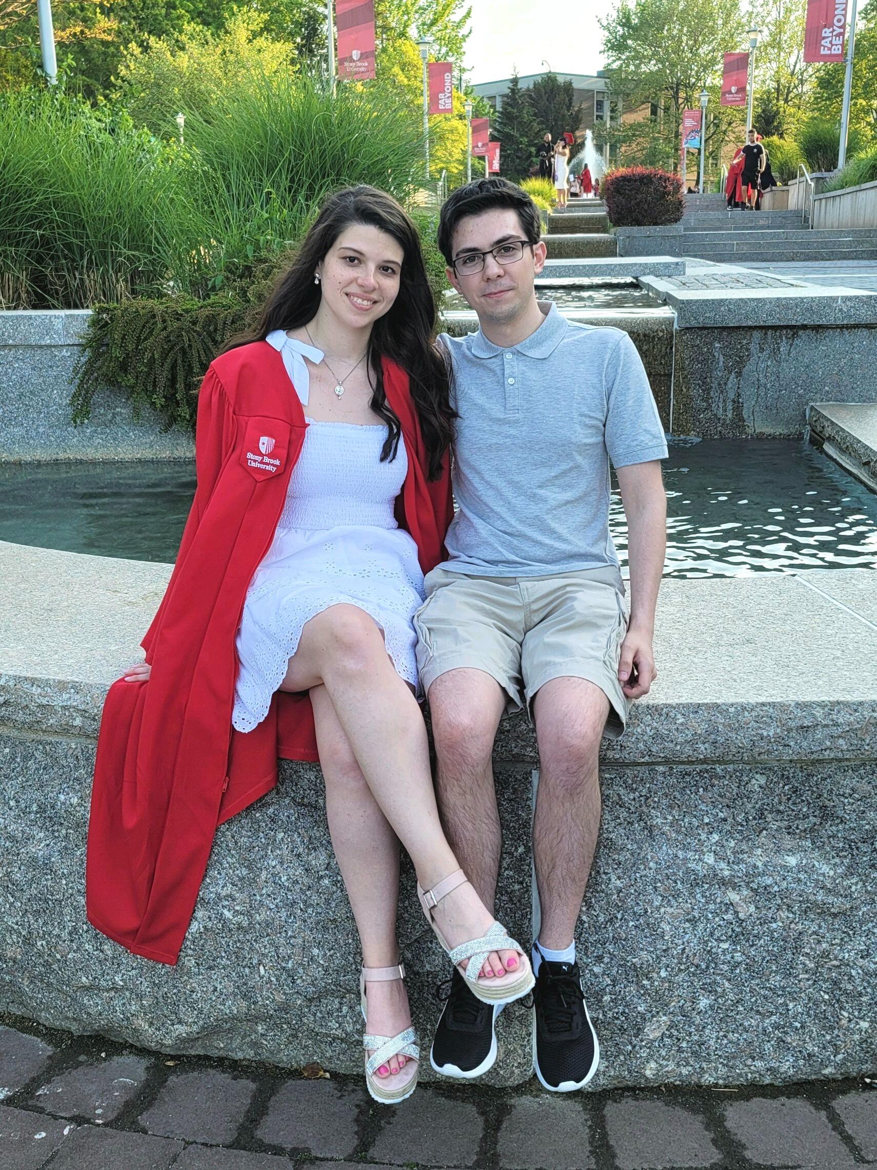 Graduation for Amanda Ceremony