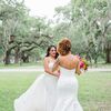 A Rainbow-Hued Wedding at the Tree of Life in Audubon Park in New Orleans, Louisiana