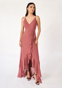 B2 Bridesmaids by Jasmine B263059 V-Neck and Plunge Bridesmaid Dress
