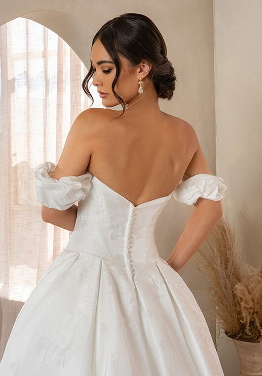 KITTY CHEN ARIAH, H2633 Ball Gown Wedding Dress - 2