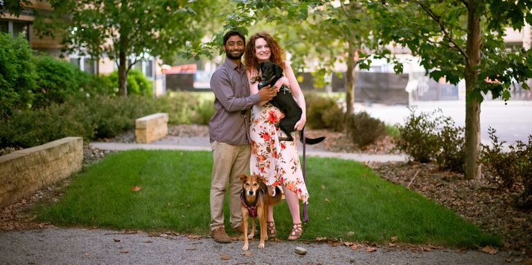Allison & Ahlad Home Page Banner