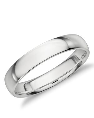 Blue Nile 47184 Platinum Wedding Ring