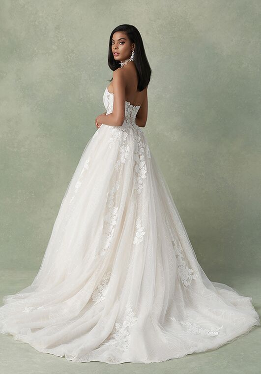 Justin Alexander Fortuna Ball Gown Wedding Dress - 2