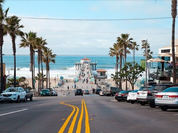 Picture of Downtown Manhattan Beach