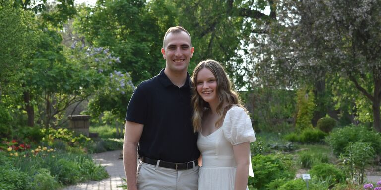Cara & Evan Home Page Banner