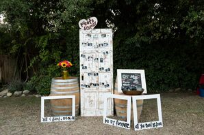 DIY Photo Booth Wood Props