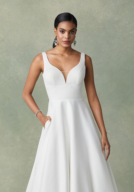 Justin Alexander Freeland A-Line Wedding Dress - 3